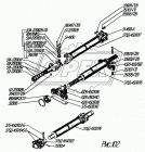 375Д-4502015 Вал карданный УРАЛ (L=1506 мм., Урал-4320) привод лебедки БЕЛКАРД