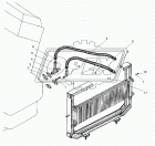 5323-1013010 Радиатор масляный /УРАЛ-4320.5557/ 2хd=16 патрубки с одной стороны Урал