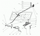 432057-1108112 Трос останова двигателя (L=940 мм.) УРАЛ-4320; ф1 М5х0,8/М14х1,5 Урал