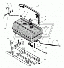 375СН-1102134 Хомут (лента) L=1170 s=40 крепления дополн.топл.бак Урал