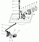 5323РХ-6105023 Замок двери правый УРАЛ-63685,63674 ДААЗ
