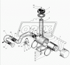 5323РХ-1109300 Патрубок воздухоподводящий (сталь) L=60 ф30/ф90/ф130 под патрубки Урал