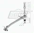 63685-3414013 Тяга L=745 сошки рулевого управления Урал
