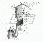 6363-1109105 Труба (ПВХ) L=1070х350х310 воздухозаборная Урал