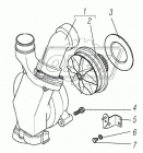 651.1307010 Насос водяной ЯМЗ-650 dci11 RENAULT TRUCKS Agora Kerax Premium dCi11 в сборе с корпусом ЯМЗ