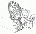 650.1011014 Насос масляный dCi11 420МАЗ (дв.Renault) RVI Kerax (2000-2020); не пост-ся ЯМЗ