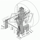 6370-3105065 КРОНШТЕЙН ОТКИДНОЙ Урал