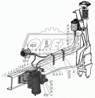 5557Я2-3408679-01 Рукав ВД (шланг) в броне L=570 Г=М24+К30/Г=М24+К30;1фитинг 90 град., ГУР длин УРТ