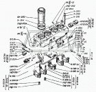 14-01С18А Палец ф40/ф60 L=100 L1=33, L2=50, с проточками с заглушкой шестерни промежуточной