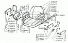 70-6800010 Сиденье водителя МТЗ (подушка+спинка) МТЗ РУП