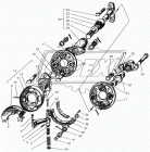 79.36.022 Вал кардана L=605; фланец/наруж.шлиц=14