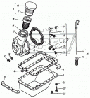 Д21-1401111А2-01 Прокладка прямоуг. 310х420; 26отв.ф9, маслян.картера (поддона) Д-21.Д-120 Techno Drive