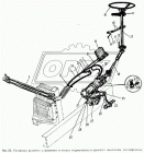 130-3444010 Колонка рулевого управления в сборе