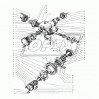 131-2402024 Вал ведущий ЗМ редуктора з/м ЗИЛ-131