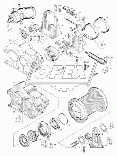 КС-3562А.44.001 Кронштейн грузовой лебедки Zspec