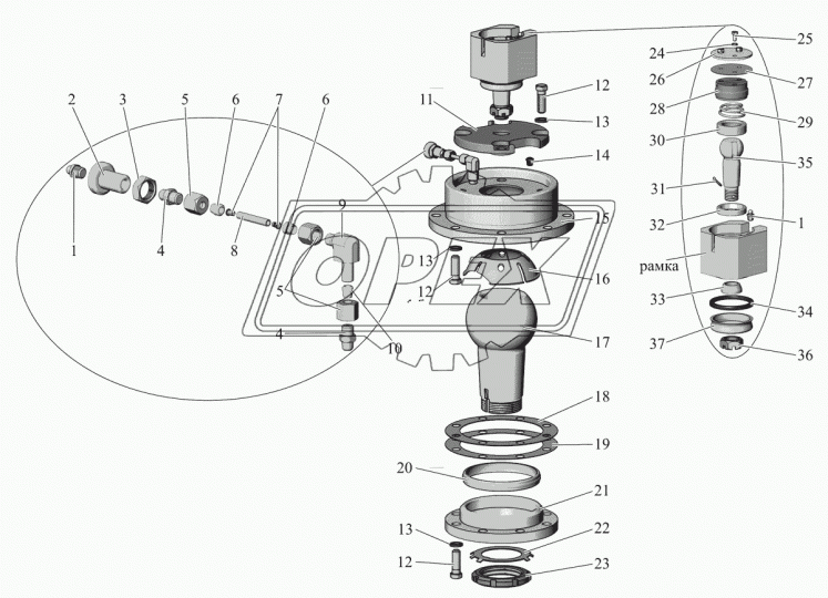 403809 Мотор стеклоочистителя Valeo