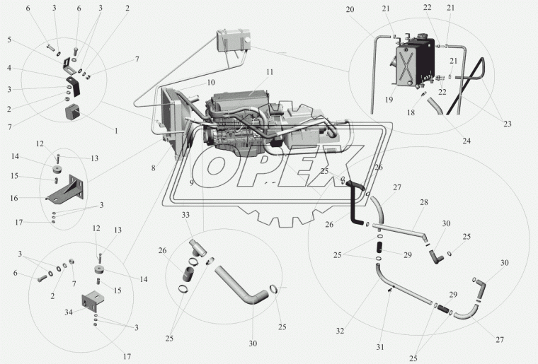 105-1303180-65 Патрубок МАЗ