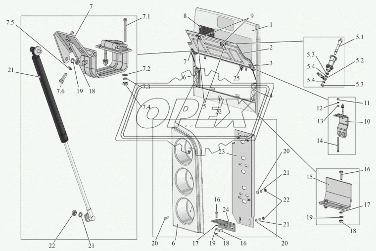 103465-5601585 Кронштейн МАЗ