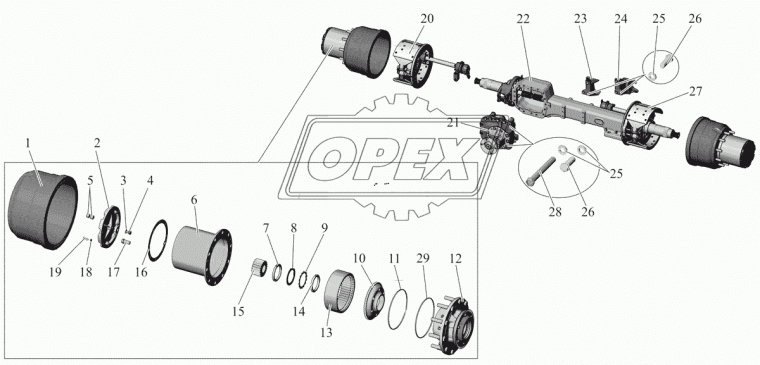 103-2401010-01 Картер моста МАЗ
