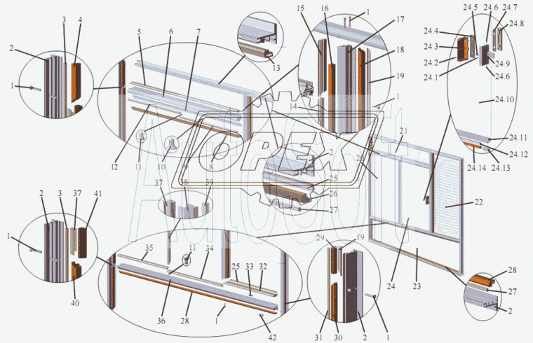 203065-5403031 Уплотнитель МАЗ
