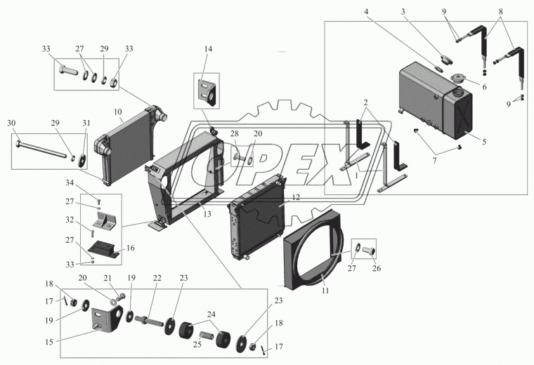 206000-1302011 Кронштейн МАЗ