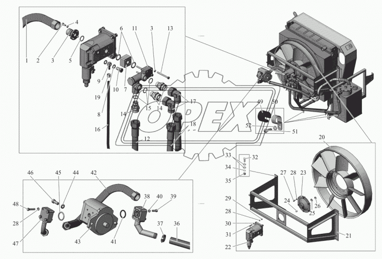 206068-1308076 Фланец МАЗ
