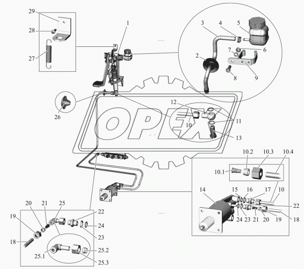 403811 Муфта ф10х12 h=10 ПРЯМАЯ ВРЕЗНАЯ латунь МАЗ