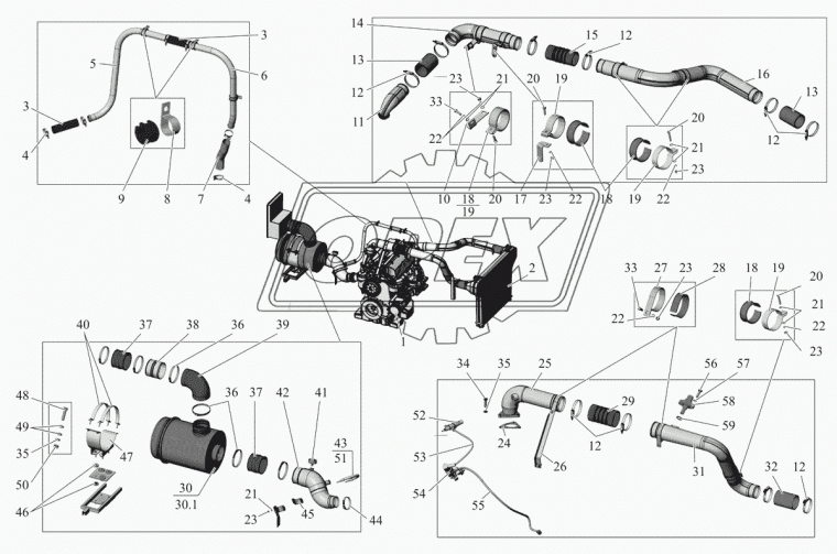 103070-1158170 Прокладка МАЗ