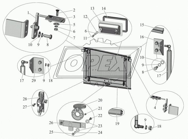 203065-5409141 Кронштейн МАЗ