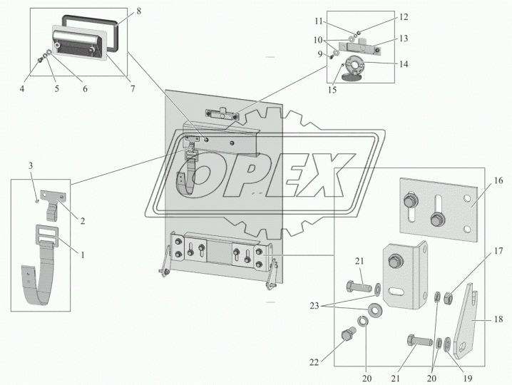 206000-5411290 Кронштейн МАЗ
