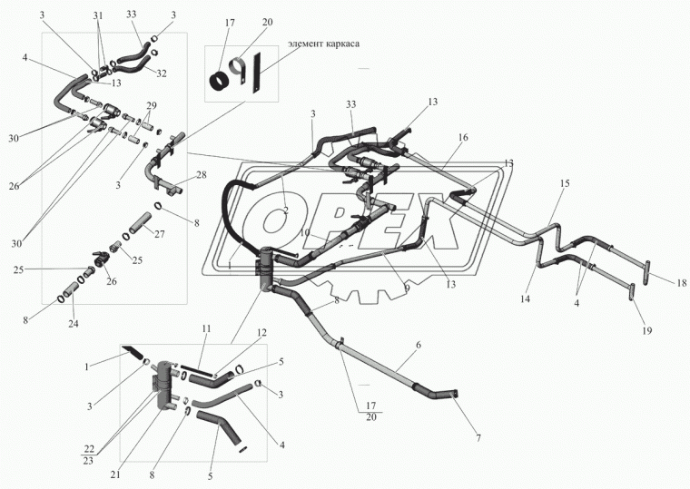 206060-8101623 Труба МАЗ