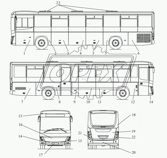 231062-5409211-10 Крышка МАЗ