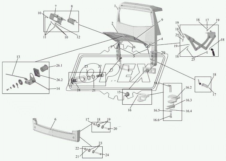 251050-5610103 Кронштейн МАЗ
