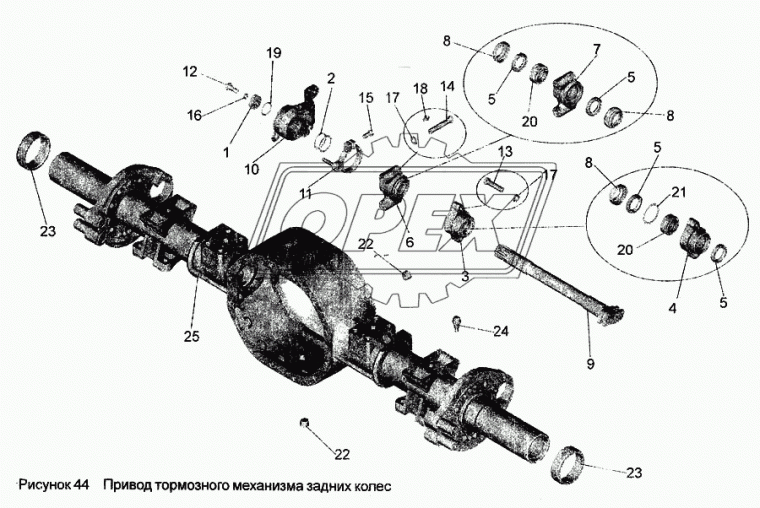 4370-2401010 Картер МАЗ заднего моста МАЗ-4370 Зубренок МАЗ