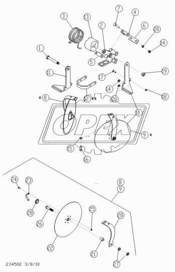 67209 Трубка ЧТЗ