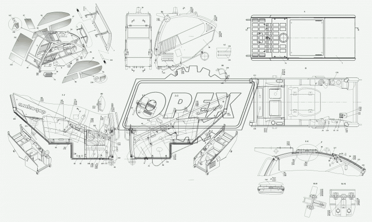 80-6708960 Фиксатор бок.рамки в сборе, с/и L=140 МТЗ РУП