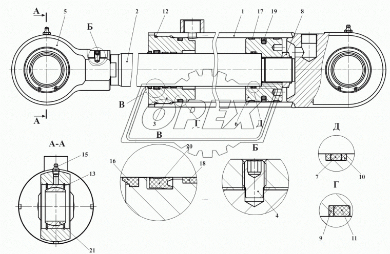 100-110-58-2-2 Кольцо (РТИ) круг.сеч. 100-110-58 ГОСТ-9833-73 БРТ