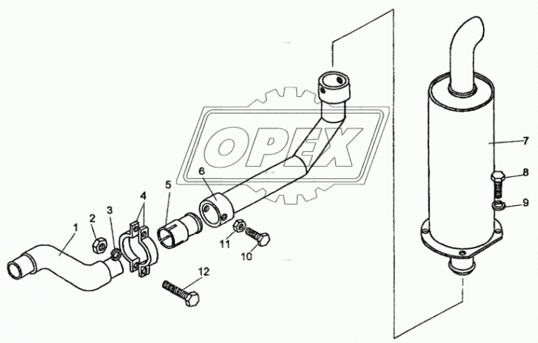 ТО-18Д.02.04.000 Трубопровод АМКОДОР