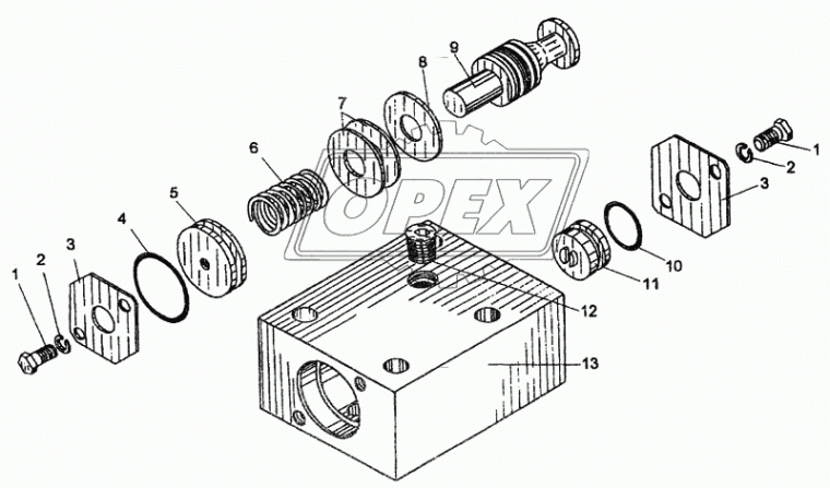 У35.605М-04.001 Корпус АМКОДОР