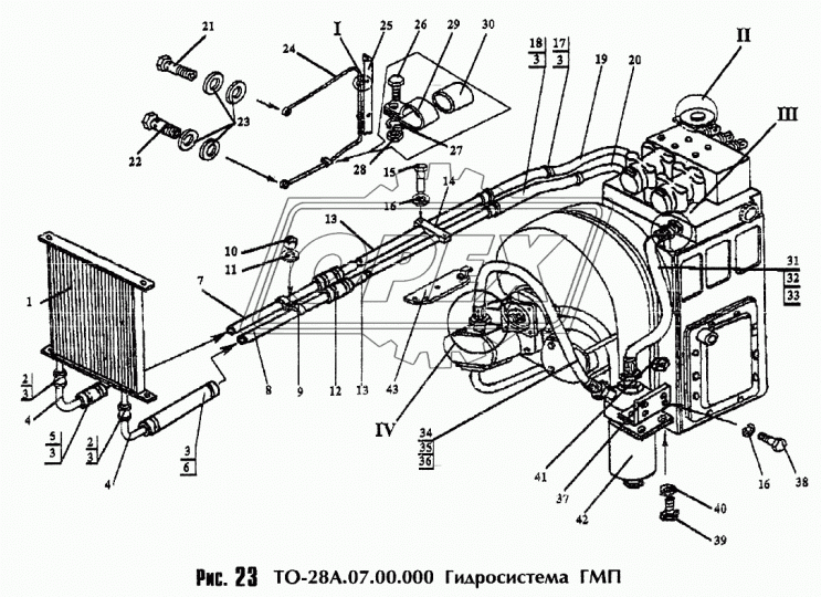 20х850 Рукав ВД (шланг) L=850 Г=М33+К41/Г=М33+К41,К=41 М33х2/850мм/ ГОСТ-6286-73
