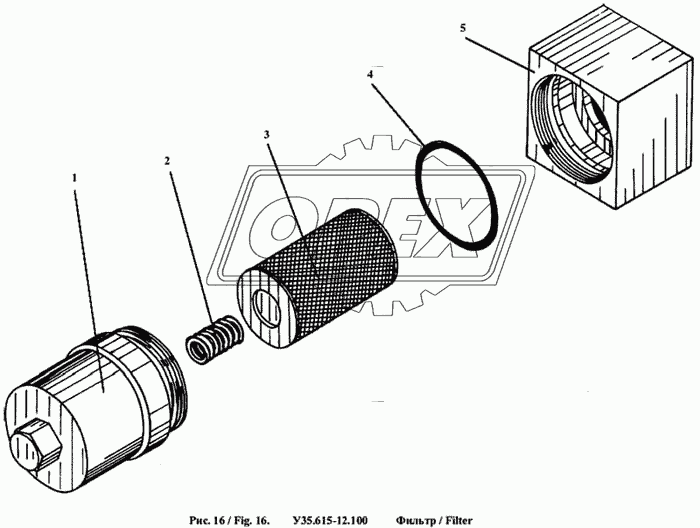 У35.615-12.101 Корпус АМКОДОР