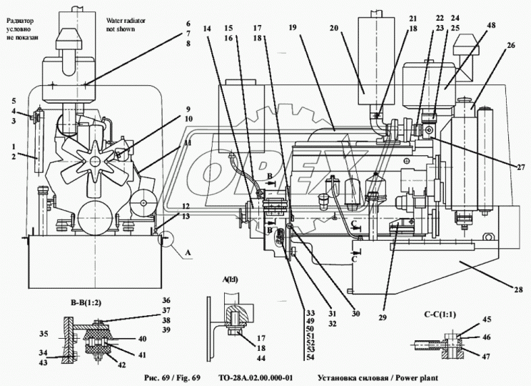 ТМ-59М.1030-002 Болт-штуцер С/И М14х30х1,5 Р=18 К=19 , 1отв.ф6 поворотный маслоуказателя ТО-18 АМКОДОР