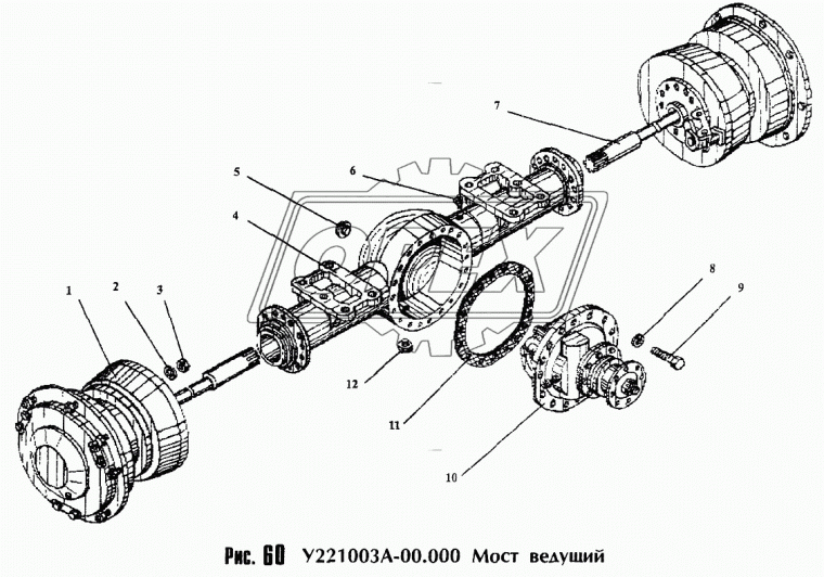 У2210.03А-00.011 Картер моста АМКОДОР