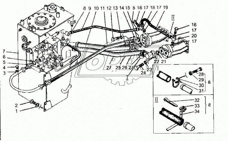 ТО-28.30.04.000 Патрубок АМКОДОР