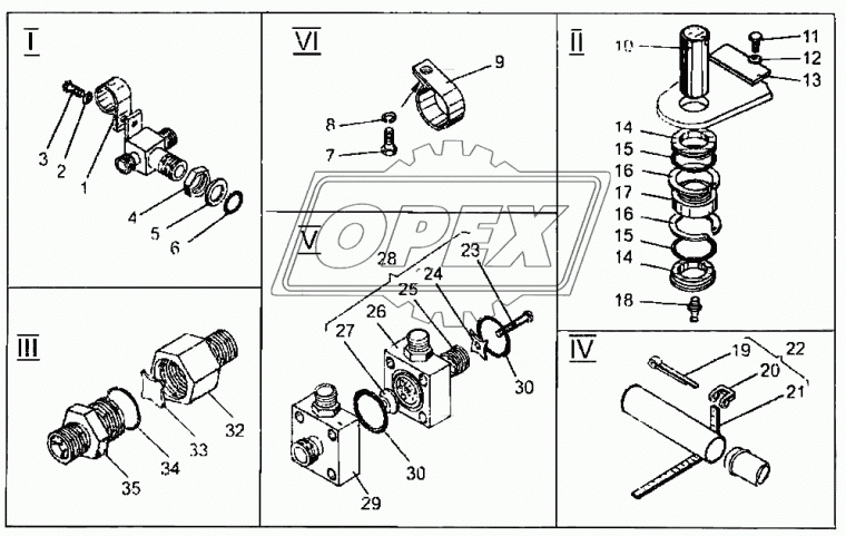 ТО-28.29.00.004 Хомут АМКОДОР