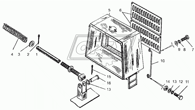 ТО-18А.13.00.650 Стойка