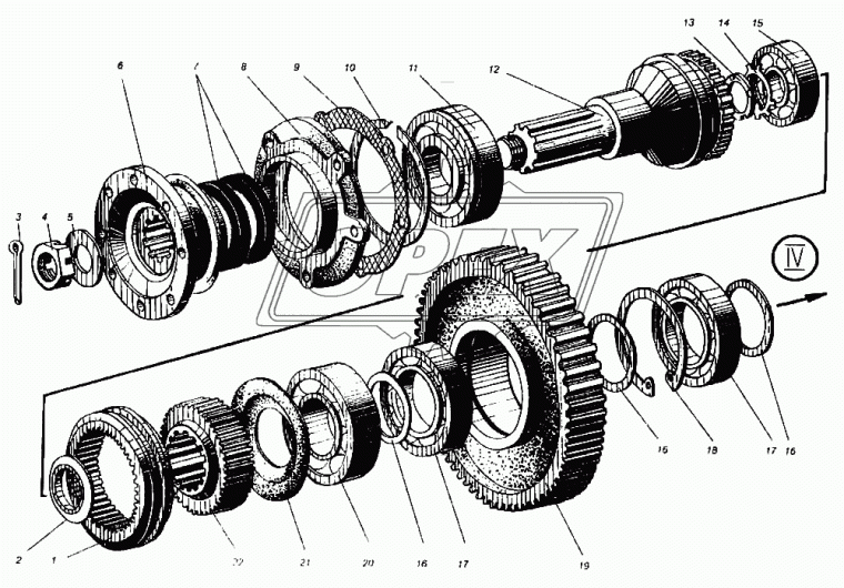 У35605-00.508 Шестерня (У35.615-01.402) АМКОДОР