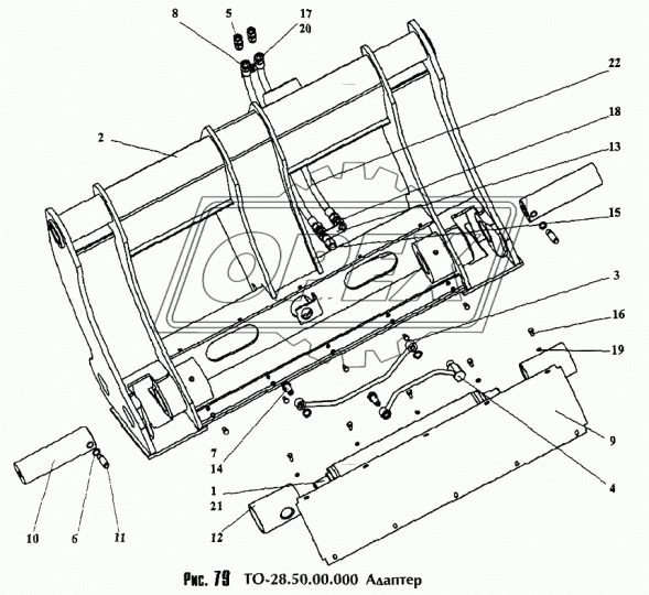 Д-902.00.10.007 Прокладка АМКОДОР