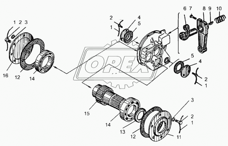ТО-18А.02.04.003 Крышка АМКОДОР