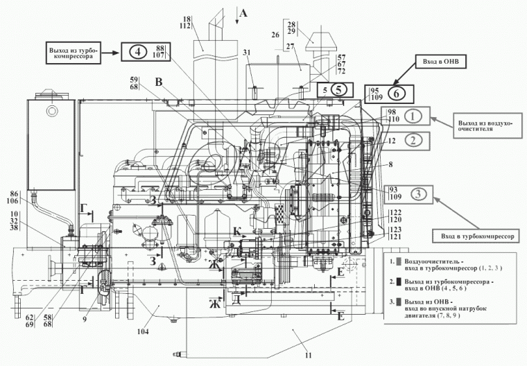 260-3407030 Привод шестеренного насоса (1221) с/о БЗА